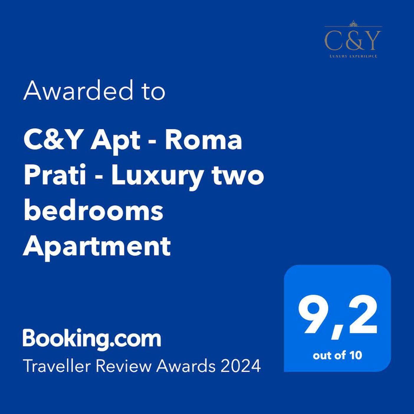 C&Y Apartments - Roma Prati - Luxury Double Studio With Kitchen Exterior photo